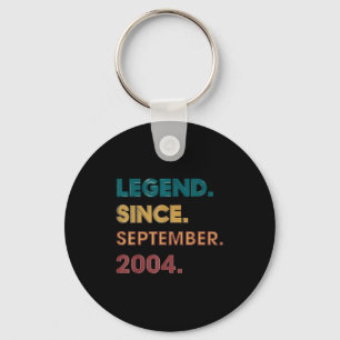 Legend 2004 21st Birthday Gifts For Men Women 21 Y Key Ring