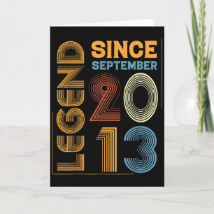 Legend 2013 12th Birthday Gifts For Boy Girl 12 Ye Card