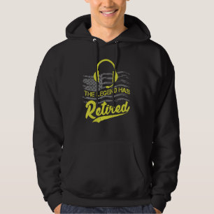 Legend 911 Dispatcher Retired Retirement Hoodie