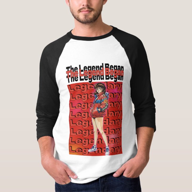 Legend Began  T-Shirt (Front)