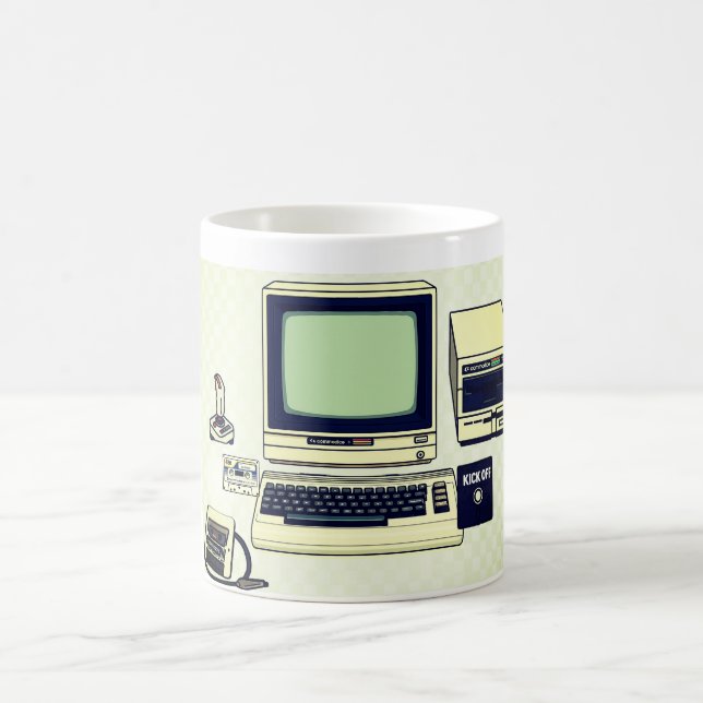 Legend Commodore 64 Retro Computer Coffee Mug (Center)