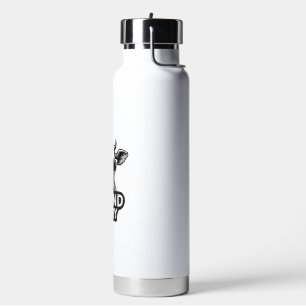 Legend Dairy Funny Farmer Cow Farmer Pun Graphic T Water Bottle