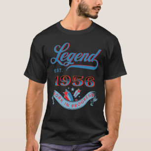 Legend Est 1956 Work In Progress Birthday T-Shirt