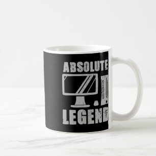 Legend Funny Video Game Player Quote Pc Gaming Rig Coffee Mug