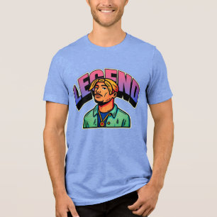 Legend Graphic T-Shirt for Men & Women Tri-Blend Shirt