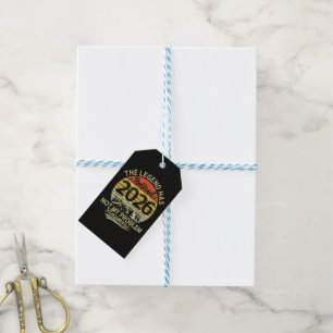 Legend Has Retired 2026 Not My Problem Gift Tags