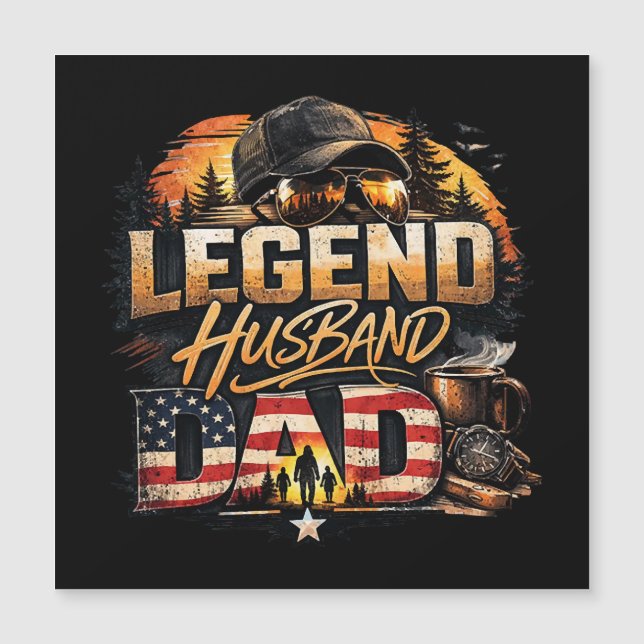 Legend Husband Dad (Front)