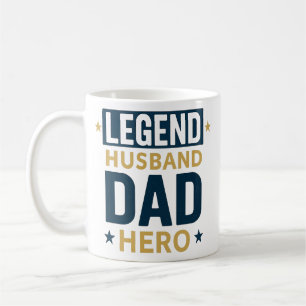 Legend Husband Dad Hero Coffee Mug