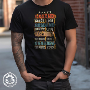 Legend Husband Daddy Grandpa Customised T-Shirt