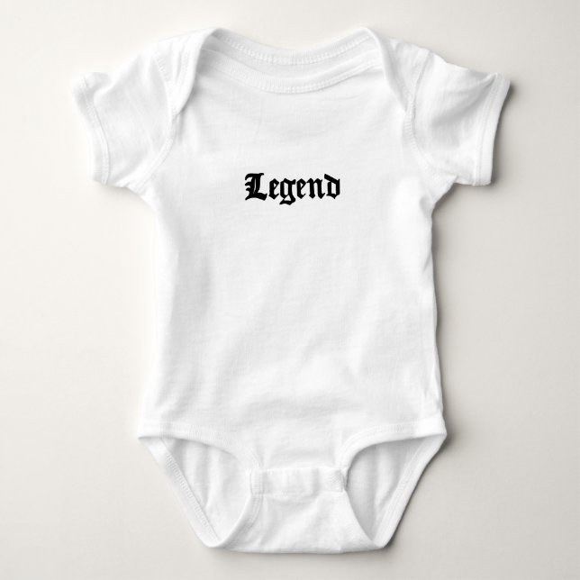 Legend Is Born Baby Bodysuit (Front)