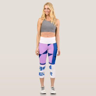 Legend Never Die Bold design Capri Leggings