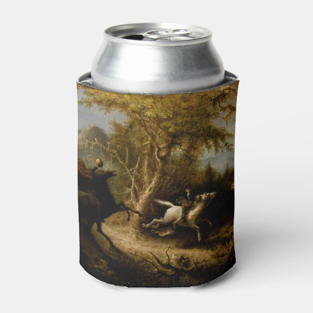 Legend of Headless Horseman Halloween Ghost Can Cooler (Can Front)