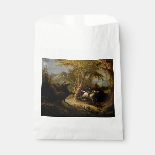 Legend of Headless Horseman Halloween Ghost Favour Bag (Front)