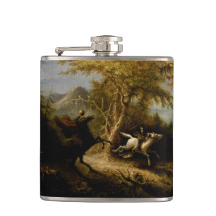 Legend of Headless Horseman Halloween Ghost Hip Flask