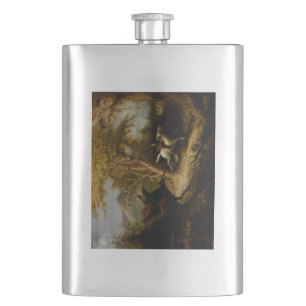Legend of Headless Horseman Halloween Ghost Hip Flask