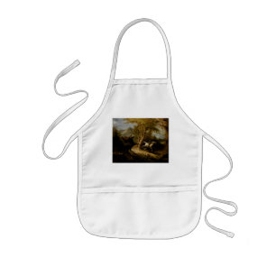 Legend of Headless Horseman Halloween Ghost Kids Apron