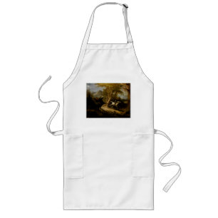 Legend of Headless Horseman Halloween Ghost Long Apron