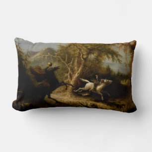 Legend of Headless Horseman Halloween Ghost Lumbar Cushion