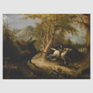 Legend of Headless Horseman Halloween Ghost Tissue Paper