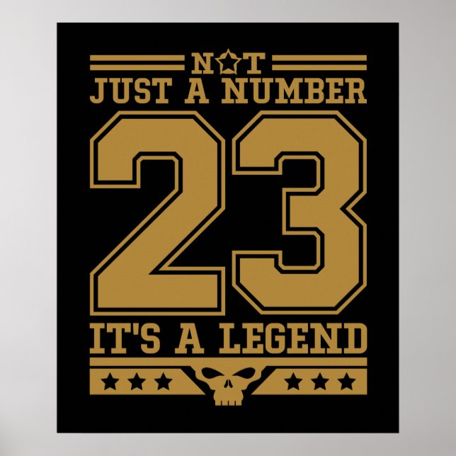 Legend of Number 23 Poster (Front)
