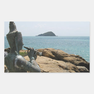 Legend of Sudsakorn ... Sattahip, Thailand Rectangular Sticker