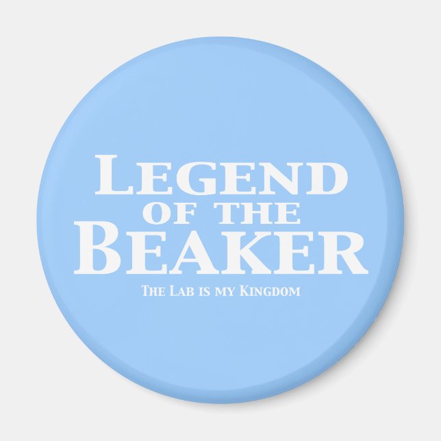 Legend of the Beaker Gifts Magnet (Front)
