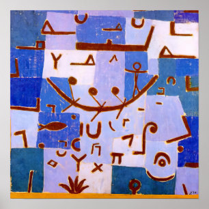 Legend of the Nile Paul Klee Poster