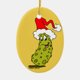 Legend of the Pickle Ceramic Tree Decoration