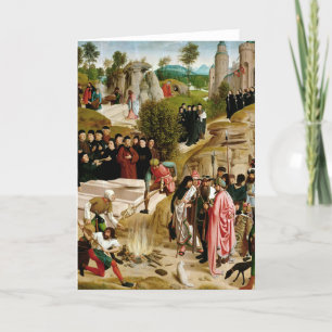 Legend of the Relics of St. John the Baptist Thank You Card