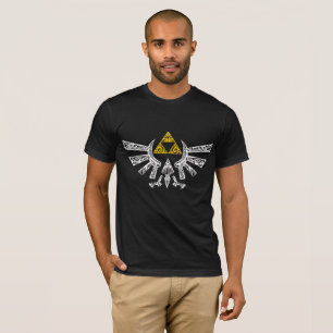 Legend of zelda Hylian crest raglan tshirt