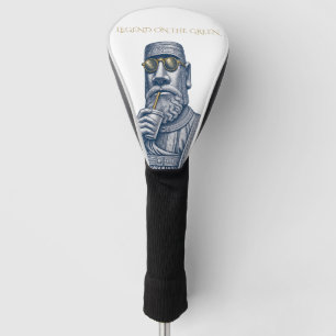 LEGEND ON THE GREEN Vintage Art Golf Head Cover