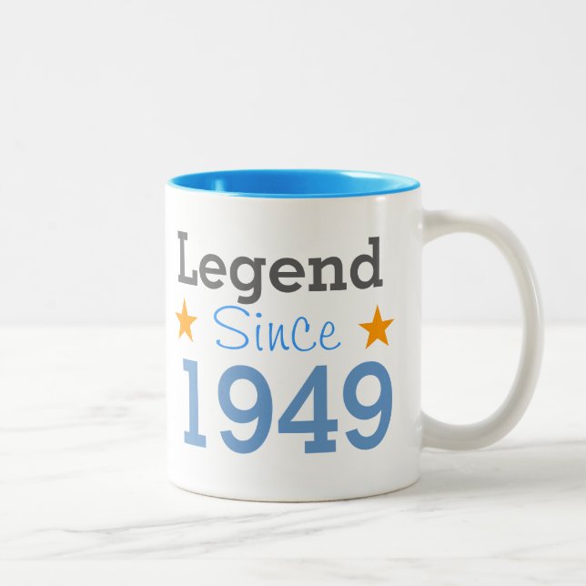 Legend Since 1949 Two-Tone Coffee Mug (Right)