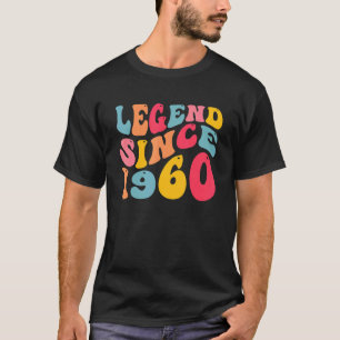 Legend Since 1960 62 Years Old Retro Vintage 62nd T-Shirt