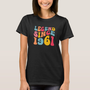 Legend Since 1961 61 Years Old Retro Vintage 61st T-Shirt