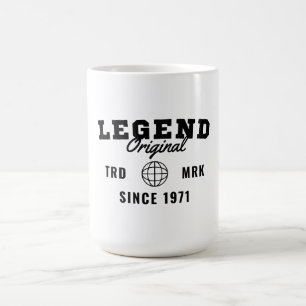 Legend Since 1971 Coffee Mug