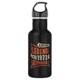 Legend Since 1973 Birthday Gift 532 Ml Water Bottle
