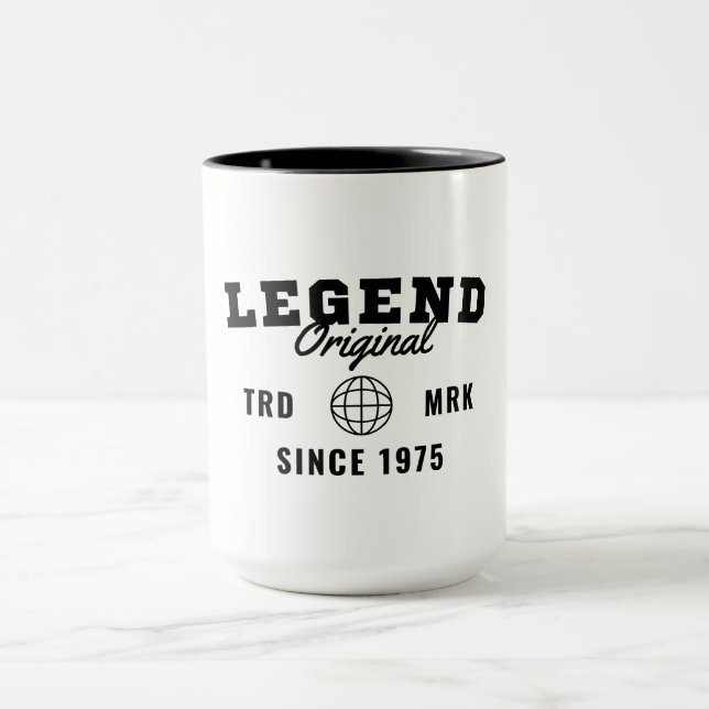 Legend Since 1975 Mug (Center)