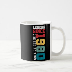 Legend Since 1980 Limited Edition 45 Year Old 45th Coffee Mug