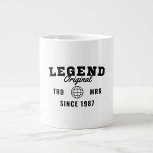 Legend Since 1987 Large Coffee Mug