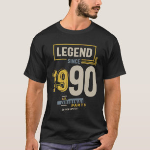 Legend Since 1990 33rd birthday T-Shirt