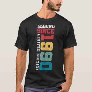 Legend Since 1990 Limited Edition 35 Year Old 35th T-Shirt