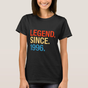 Legend Since 1996 Years Old Gifts 26th Birthday  T-Shirt