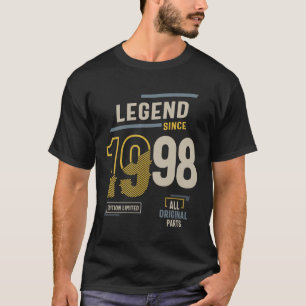 Legend Since 1998 25 birthday T-Shirt