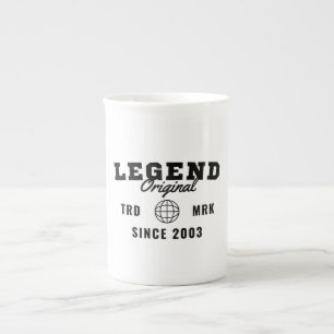 Legend Since 2003 Bone China Mug