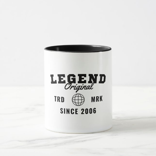 Legend Since 2006 Mug (Center)