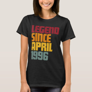 Legend since april 1996 30th birthday - vintage T-Shirt