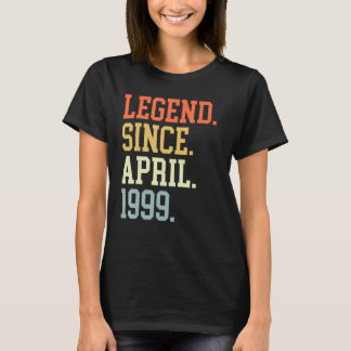 Legend Since April 1999 For Men Women April 1999 T-Shirt