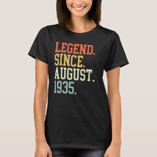 Legend Since August 1935 For Men Women August 1935 T-Shirt