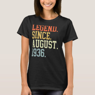 Legend Since August 1936 For Men Women August 1936 T-Shirt