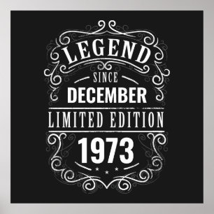 Legend Since Customised Poster